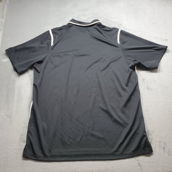 Nike Dri-Fit Performance Polo Marshall Softball Logo Black Shirt Men Sz XL - Picture 2 of 11